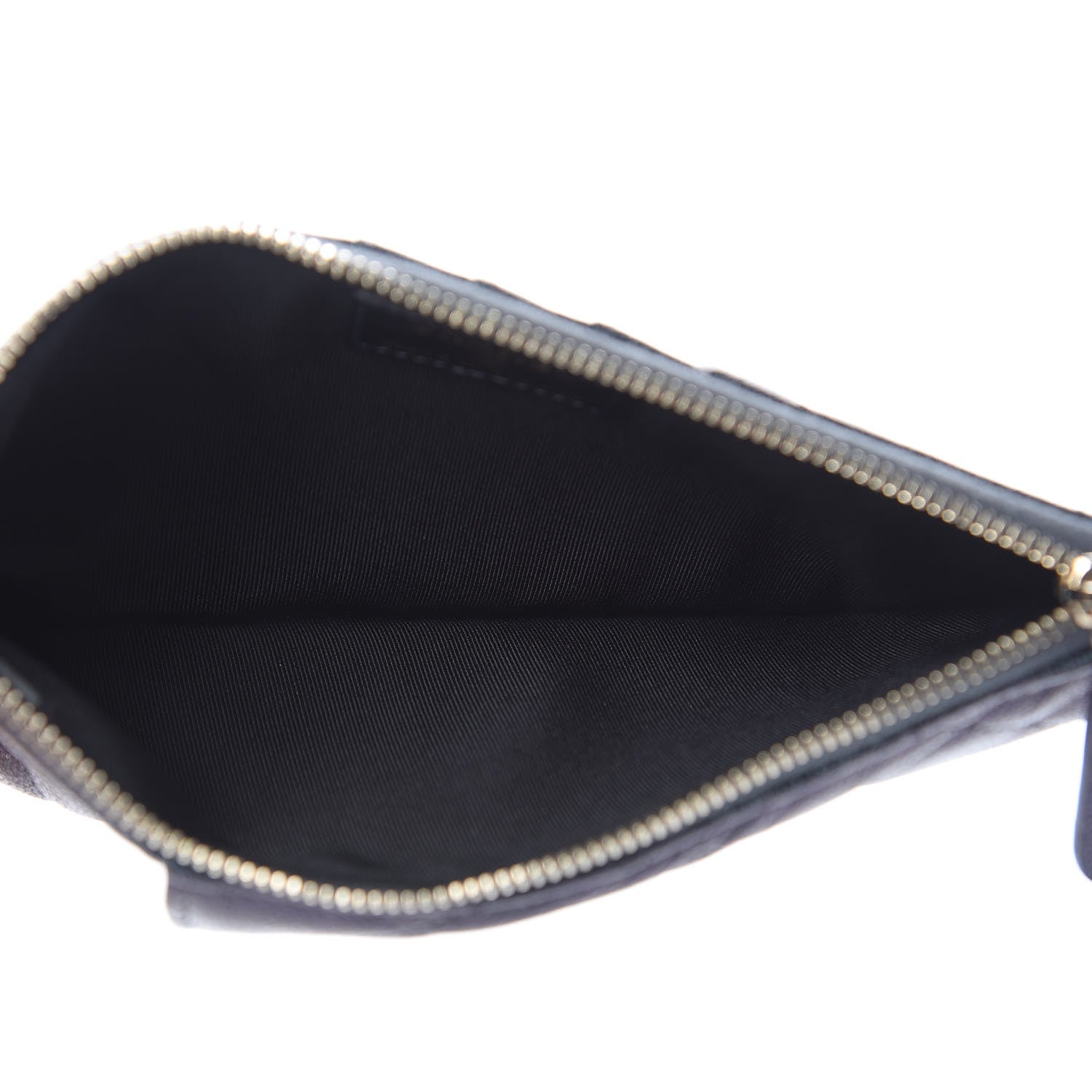 Chanel Iridescent Caviar Quilted Classic Flat Wallet Pouch Black 5 of 7