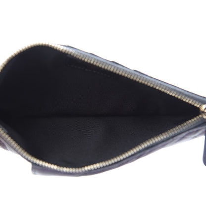 Chanel Iridescent Caviar Quilted Classic Flat Wallet Pouch Black 5 of 7