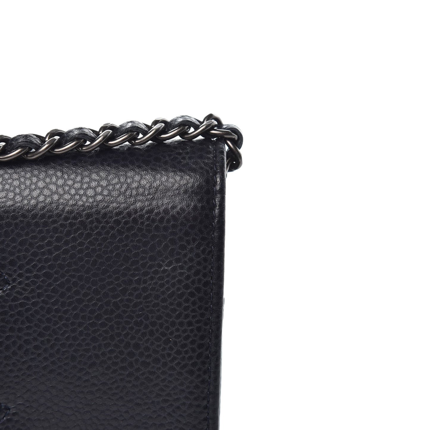 Caviar Timeless CC Wallet On Chain WOC Navy Blue
