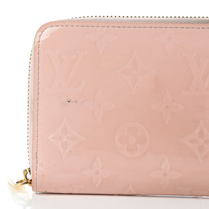 Louis Vuitton Vernis Zippy Wallet Rose Ballerine 10 of 12