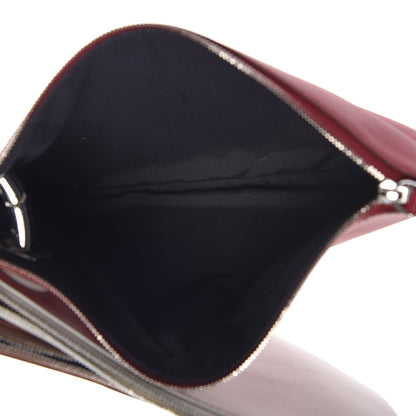 Fendi Vitello Century Opaco F is Fendi Tri-Color Triplette Pouch Set Corteccia White Ice Fragola 5 of 9