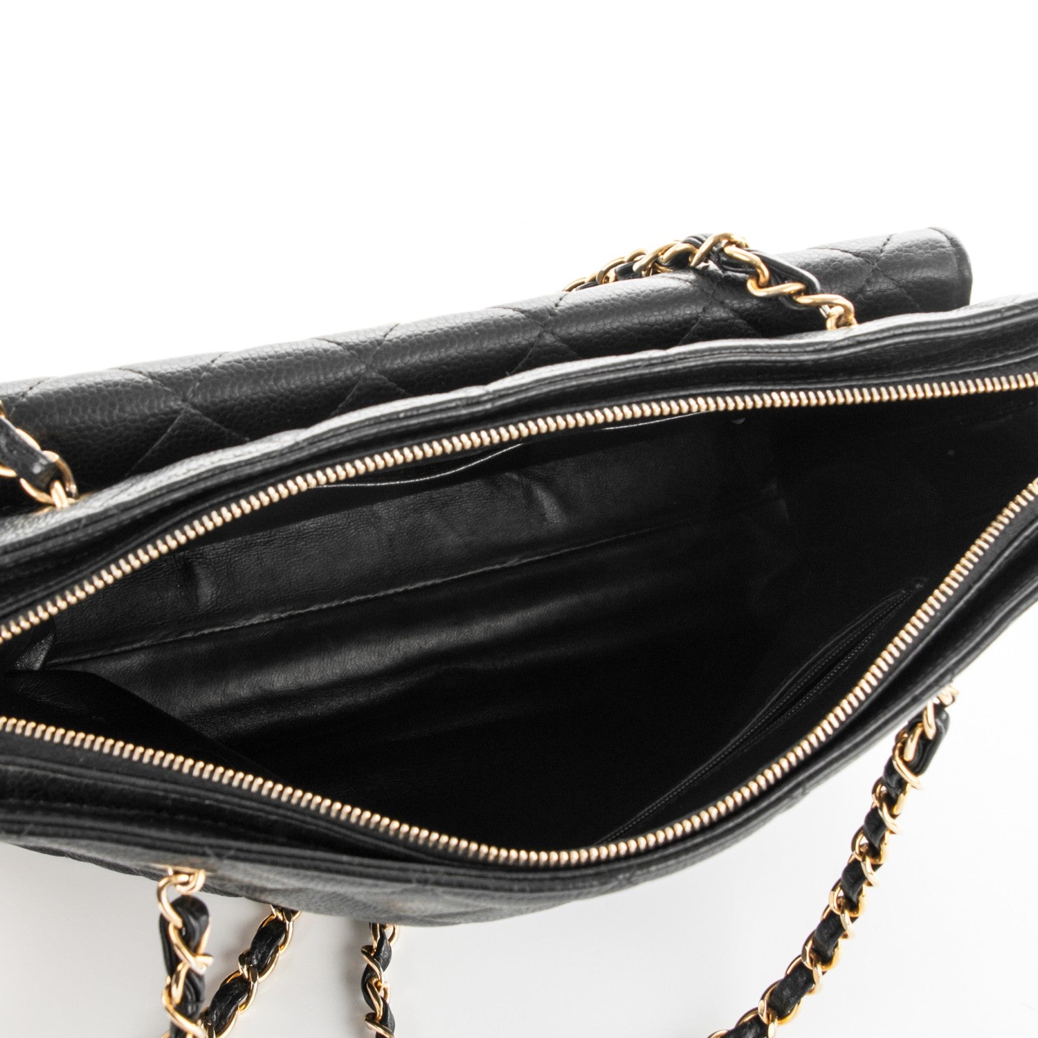 Chanel Caviar Quilted Flap Shoulder Bag Black 5 of 8
