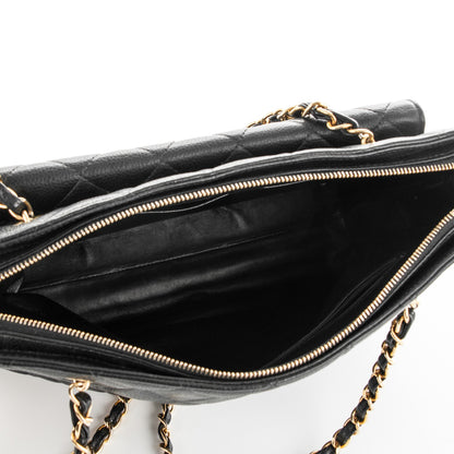 Chanel Caviar Quilted Flap Shoulder Bag Black 5 of 8