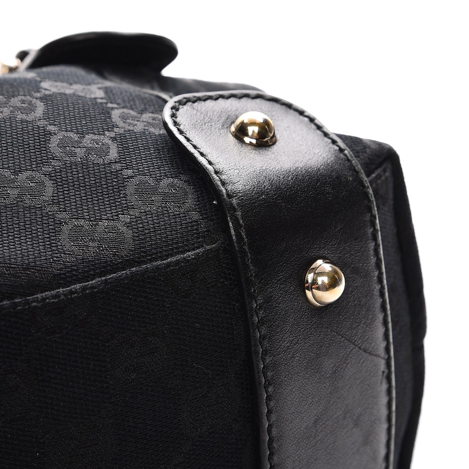 Gucci Monogram Small Pelham Shoulder Bag Black 9 of 14