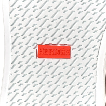 Hermes Calfskin Alligator Day Sneakers 36 Naturel 7 of 8
