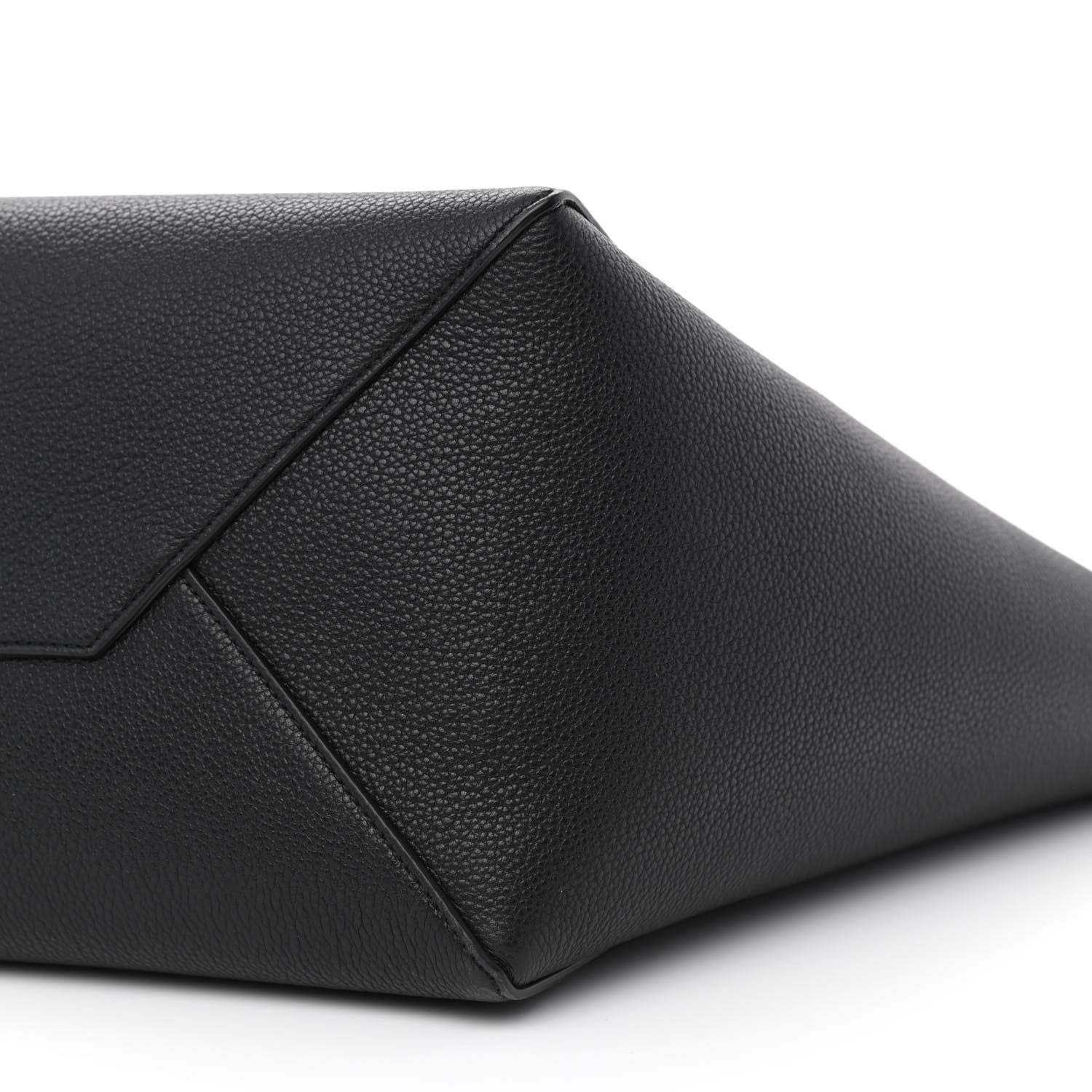 Celine Soft Grained Calfskin Small Belt Cabas Phantom Black 11 of 11