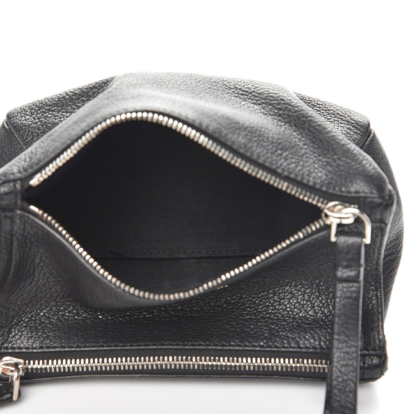 Sugar Goatskin Pandora Wristlet Black