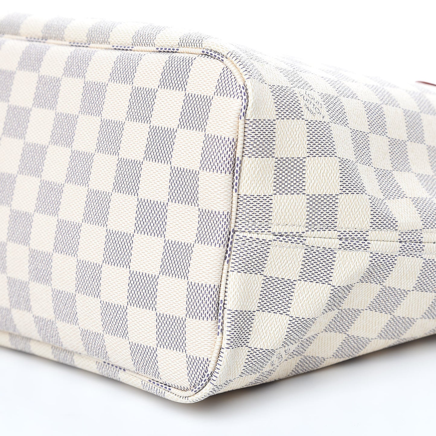 Damier Azur Neo Neverfull MM Rose Ballerine