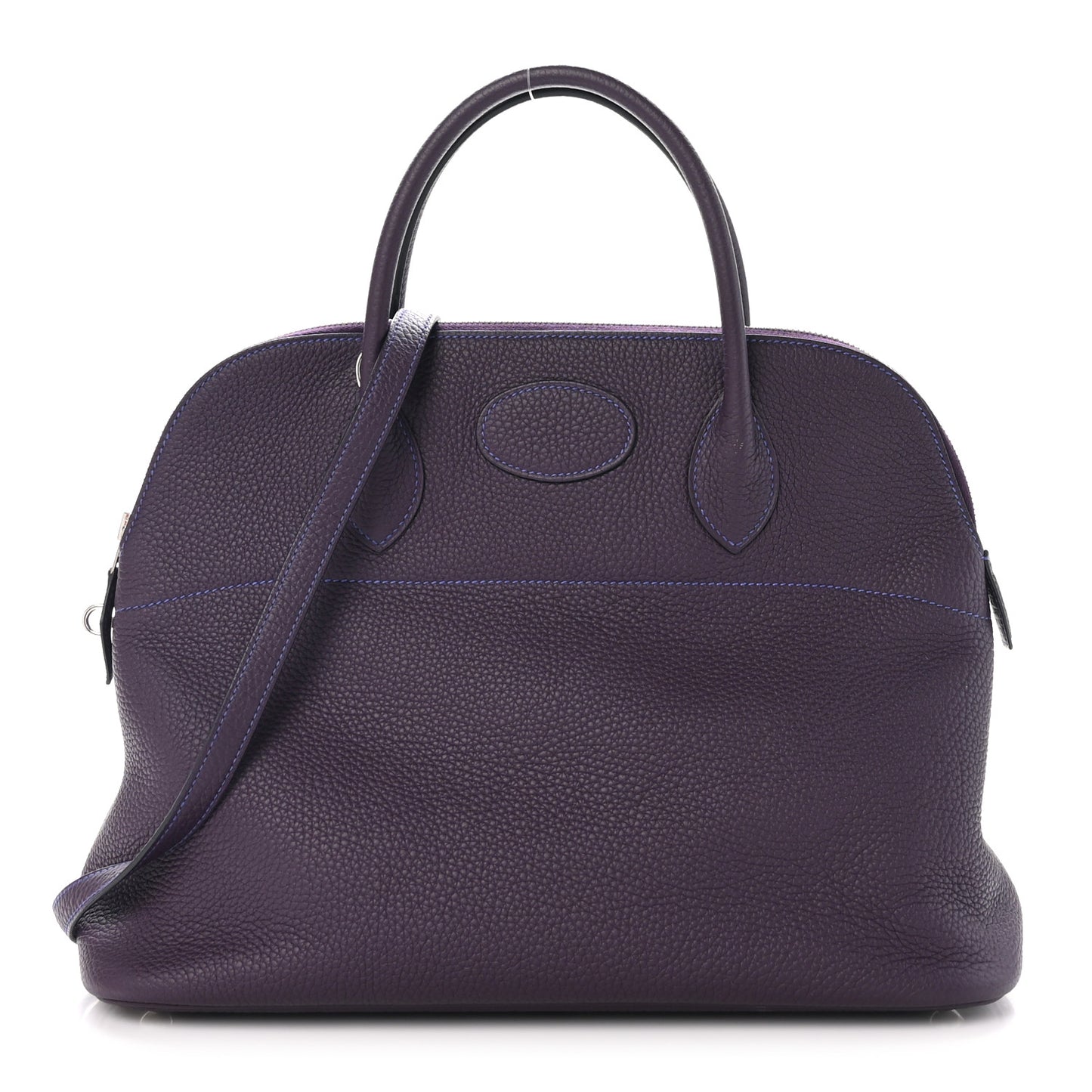 Taurillon Clemence Horseshoe Bolide 35 Raisin Bleu Electrique