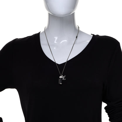 Louis Vuitton Monogram Eclipse Charms Necklace 2 of 7