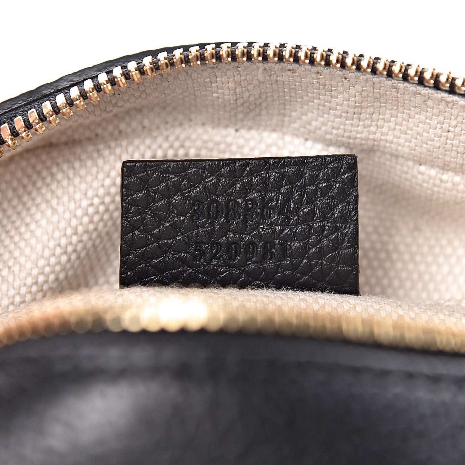 Gucci Pebbled Calfskin Small Soho Disco Bag Black 7 of 10