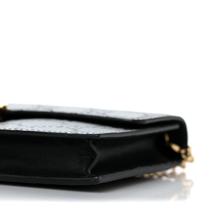 Gucci Guccissima Icon Chain Wallet Black 8 of 9