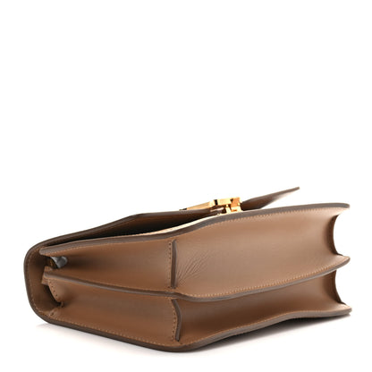 Burberry Calfskin Monogram Embossed Small TB Bag Light Camel 4 of 8