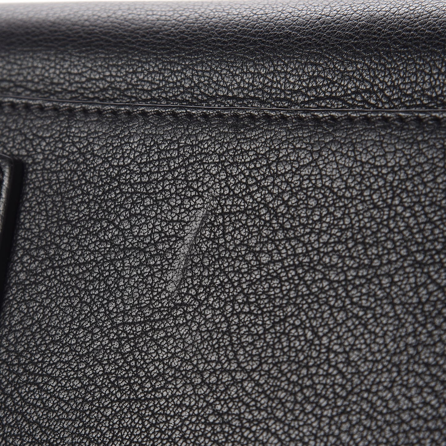 Sugar Goatskin Small Antigona Black