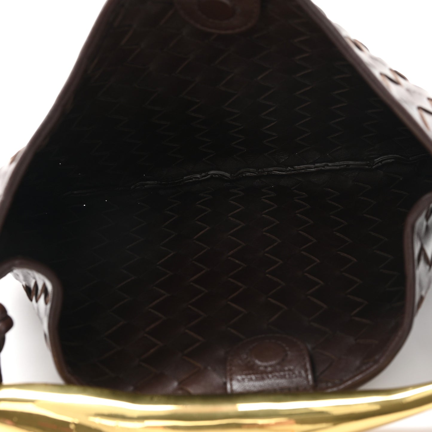 Nappa Intrecciato Sardine Bag Bitter Chocolate