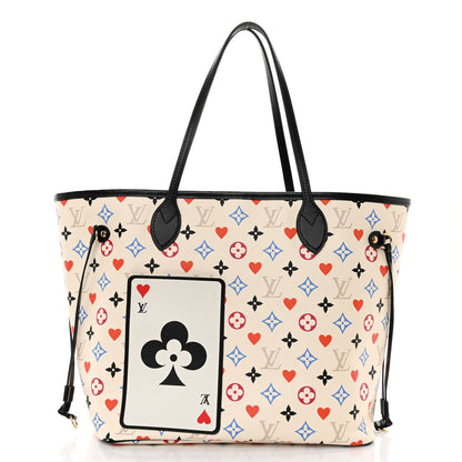 Louis Vuitton Game On Neverfull MM White 3 of 10