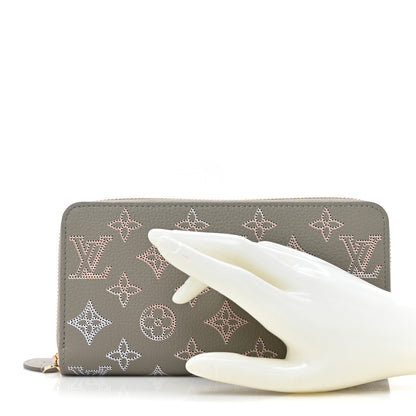 Louis Vuitton Mahina Flight Mode Zippy NM Wallet Gray 2 of 12