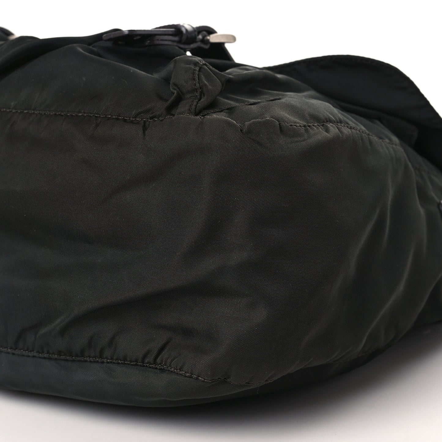 Tessuto Nylon Messenger Bag Black