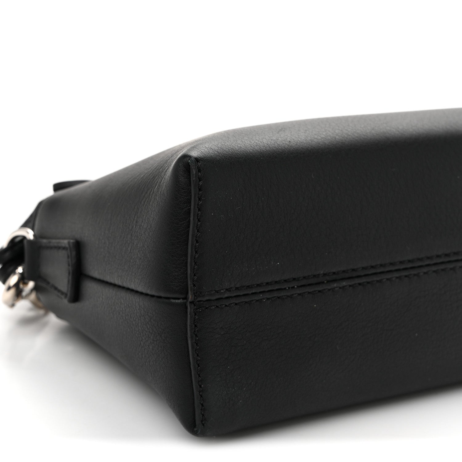 Fendi Vitello Dolce Mini By The Way Boston Bag Black 9 of 10