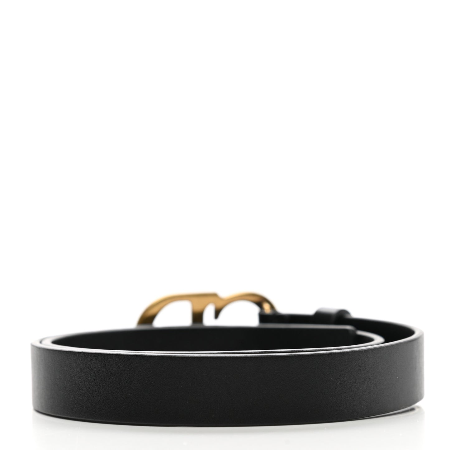 Calfskin Saddle Belt 70 Black