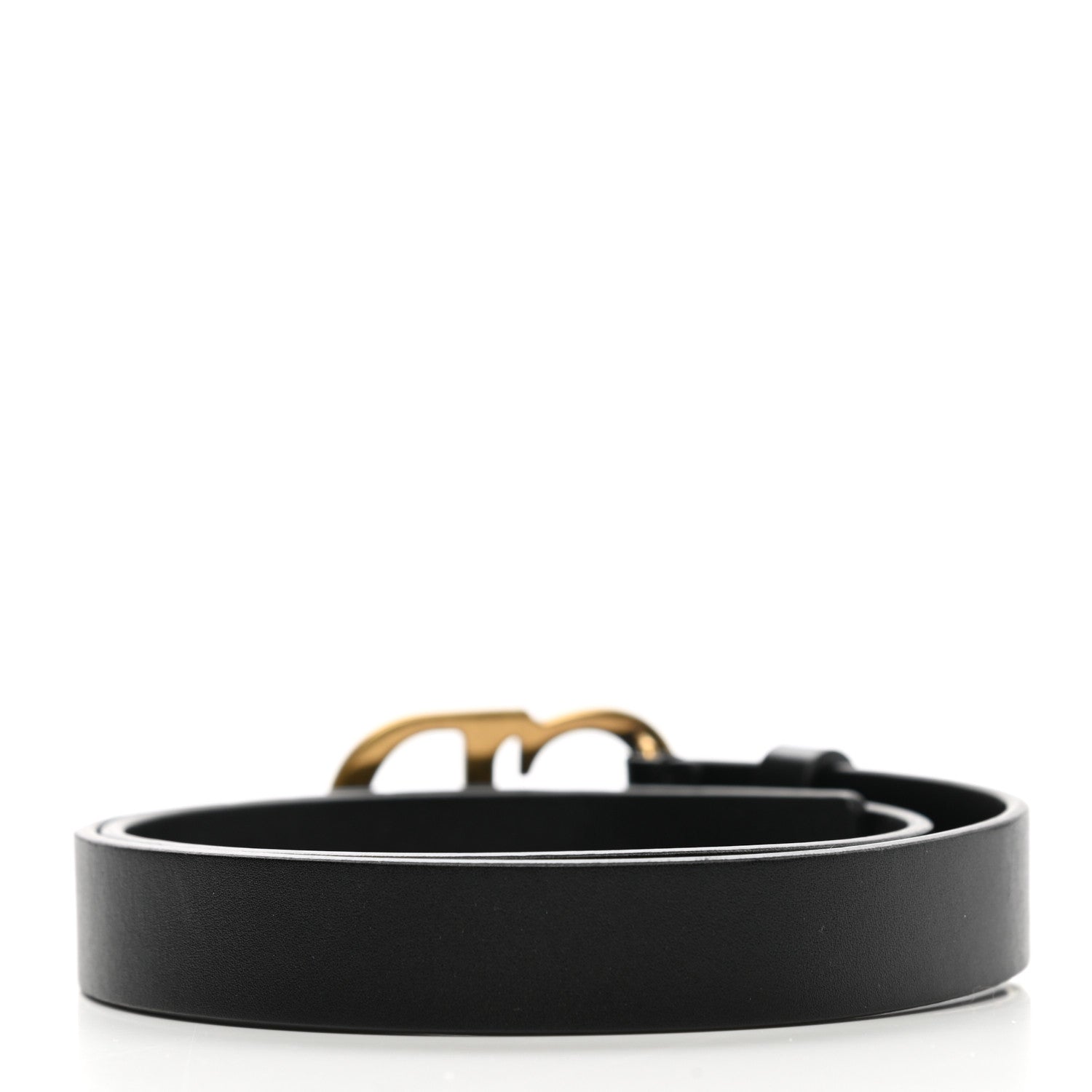 Christian Dior Calfskin Saddle Belt 70 Black 2 of 7