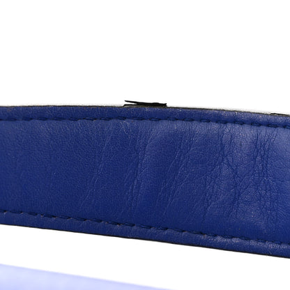 Fendi Pequin Spalmati Vitello Flamingo Shoulder Bag Tobacco Blue Neon 12 of 12
