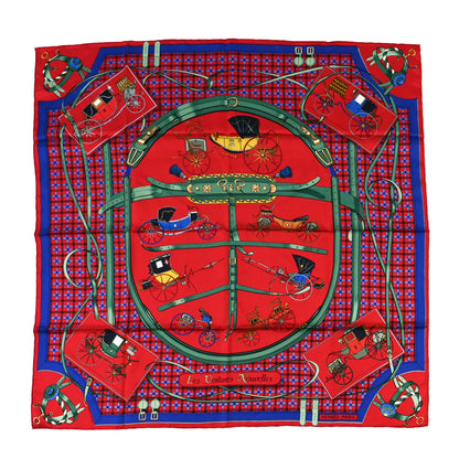 Hermes Silk Les Voitures A Transformation Scarf 90 1 of 6