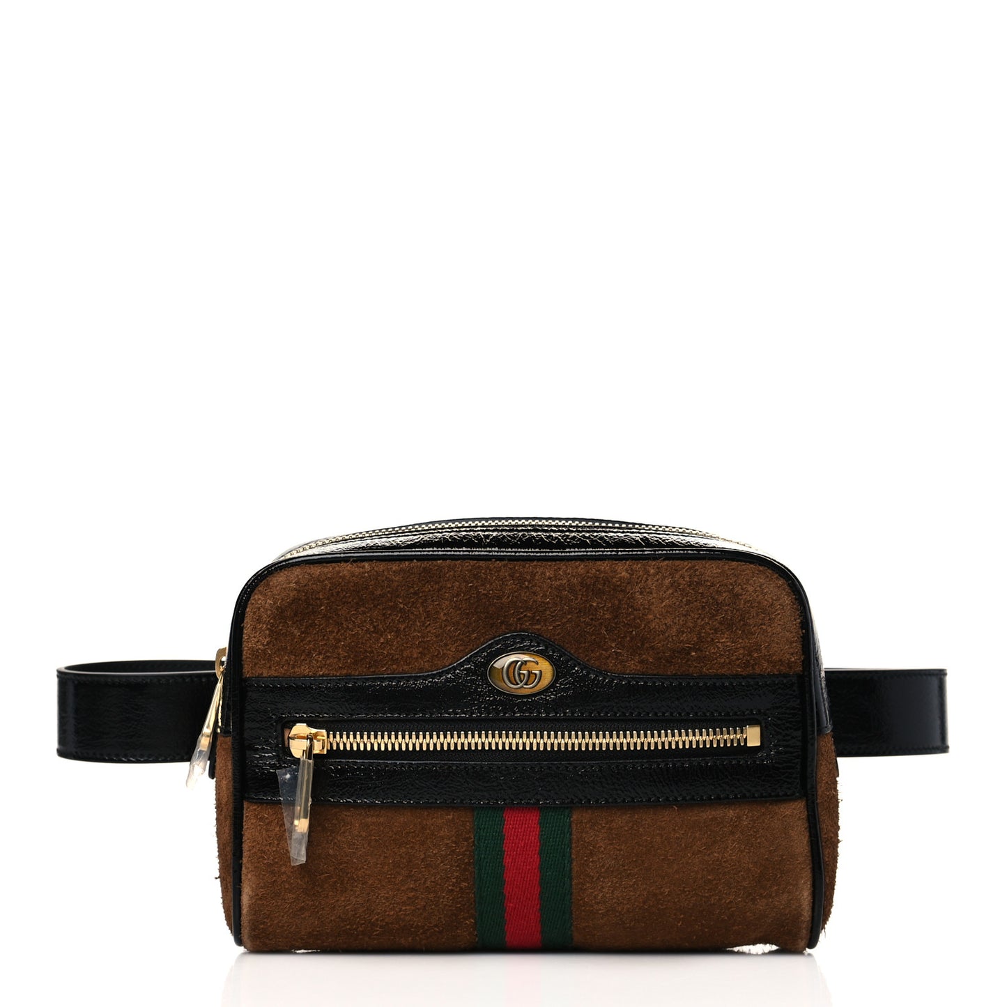 Suede Small Ophidia Belt Bag 85 34 Brown