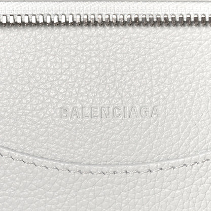 Balenciaga Grained Calfskin Neo Classic Silver Hardware S City White 6 of 8