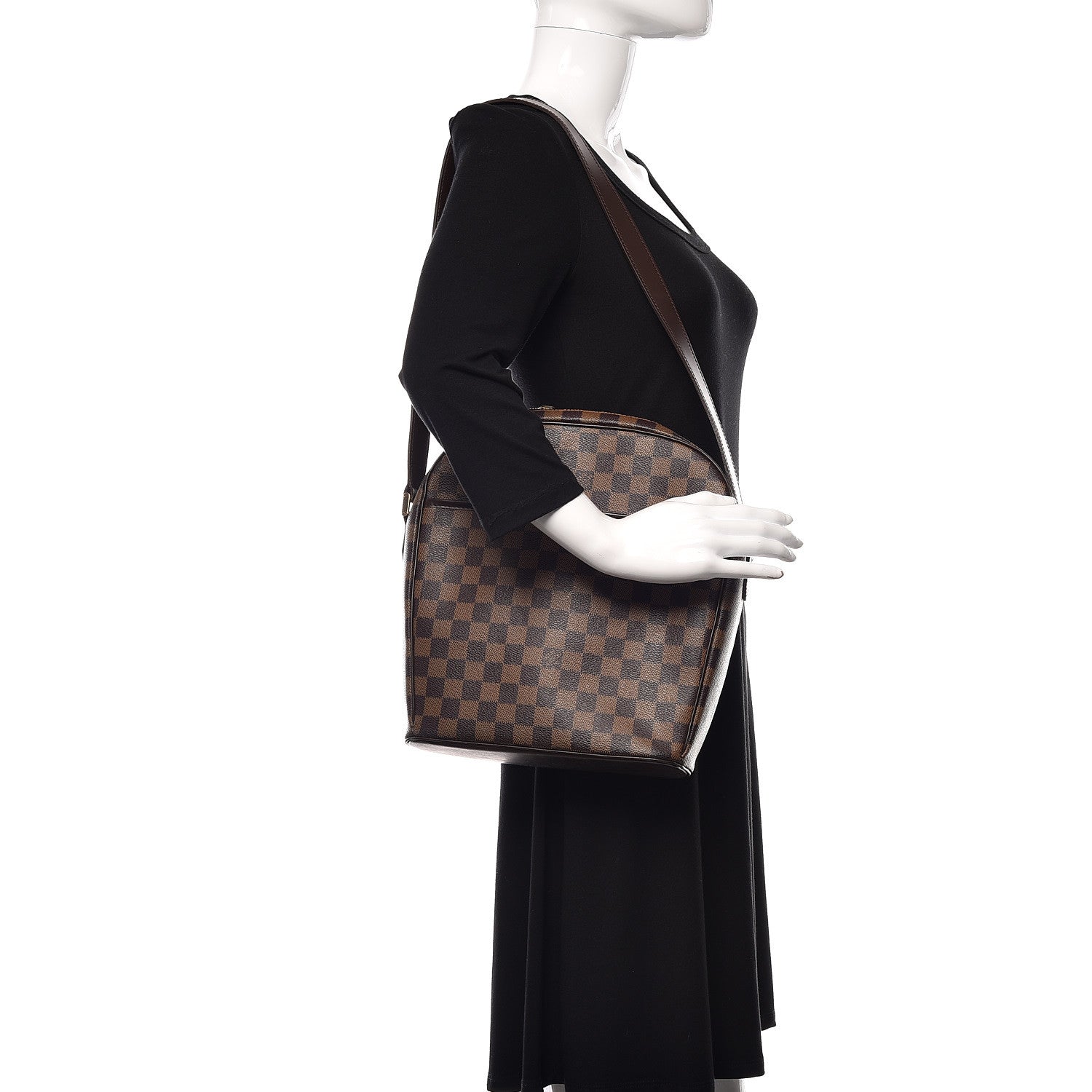 Louis Vuitton Damier Ebene Ipanema GM 2 of 11