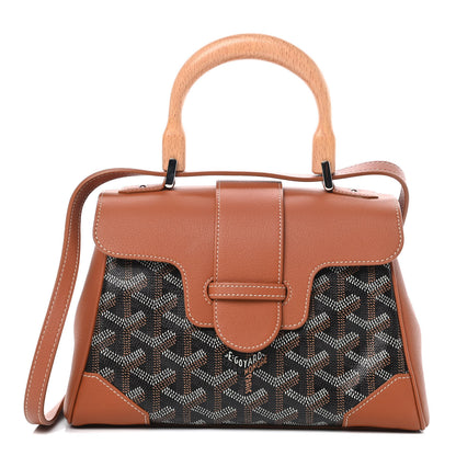 Goyard Goyardine Mini Saigon Black Gold 1 of 12