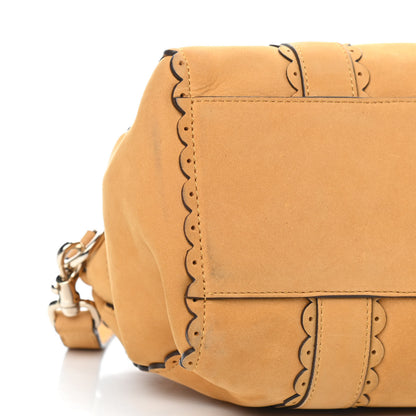 Mulberry Smooth Nubuck Small Cookie Bayswater Satchel Deep Amber 8 of 9