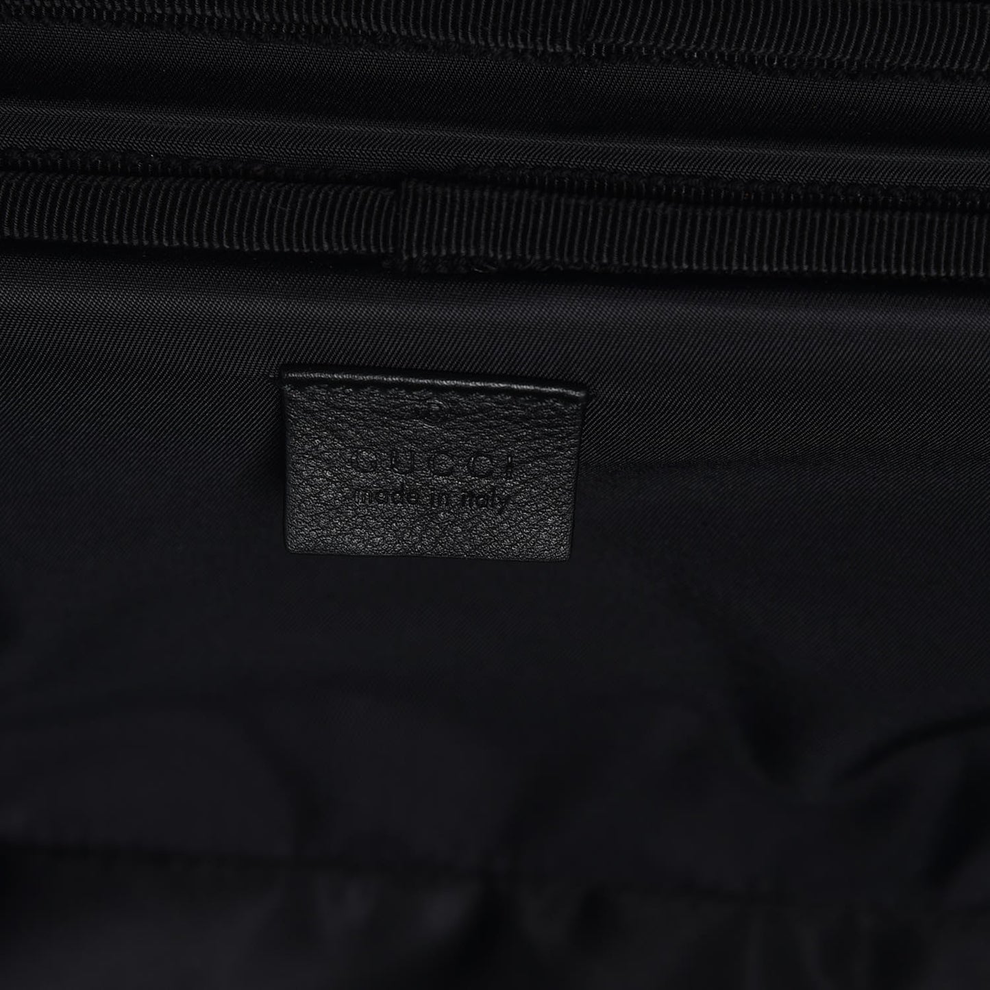 GG Supreme Monogram Large Four Wheel Suitcase Black Grey