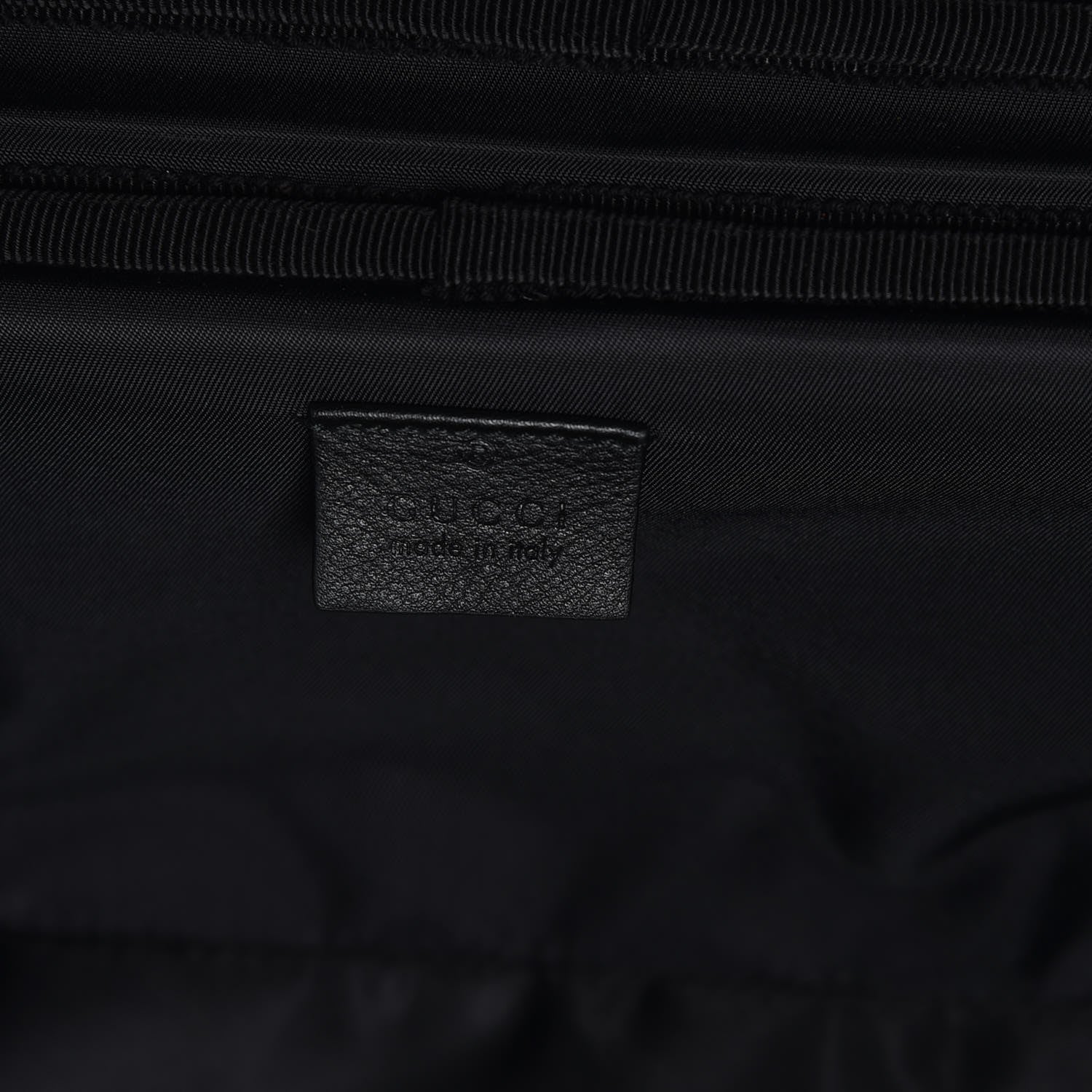 Gucci GG Supreme Monogram Large Four Wheel Suitcase Black Grey 6 of 7