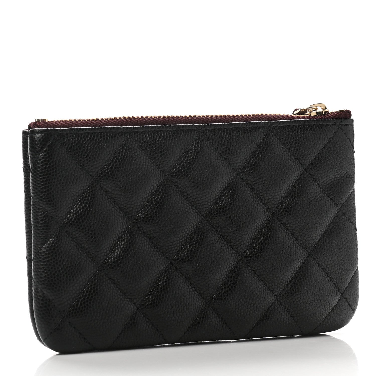 Chanel Caviar Quilted Small Pouch Black 3 of 8