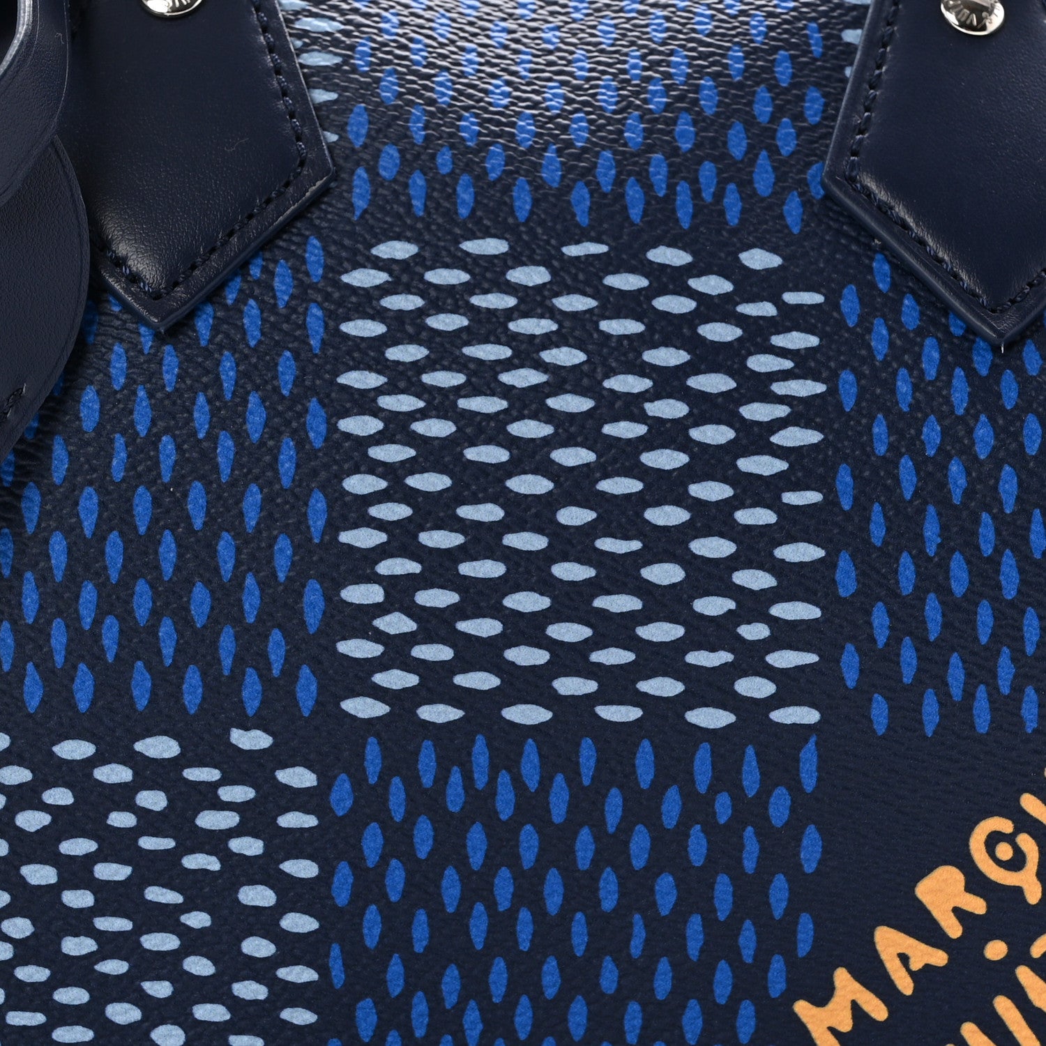 Louis Vuitton Damier Heritage Speedy Bandouliere 25 Blue 7 of 10