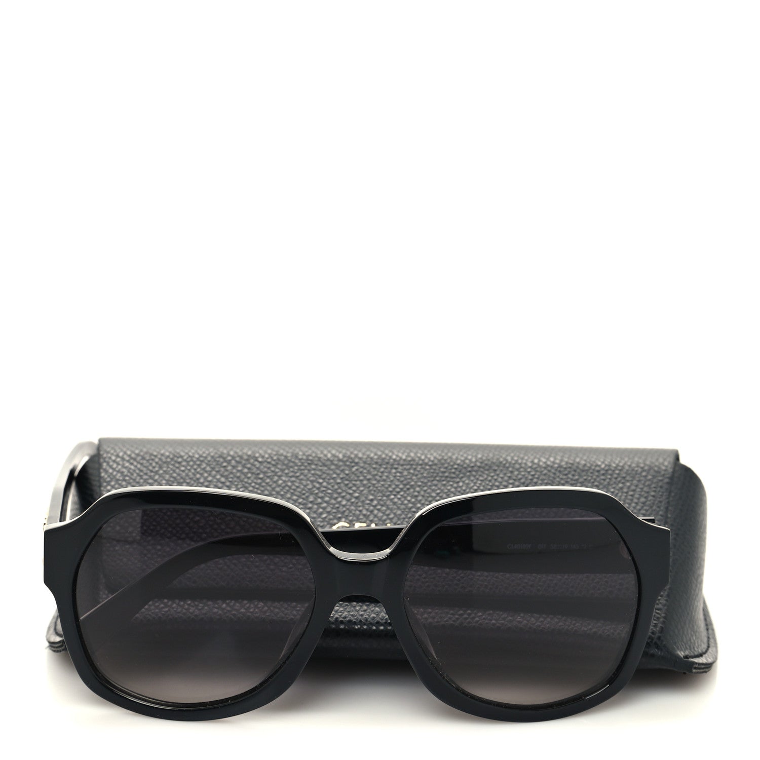 Celine Acetate Triomphe Sunglasses CL40189F Black 7 of 7
