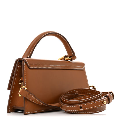Jacquemus Smooth Calfskin Le Chiquito Boucle Long Light Brown 3 of 13