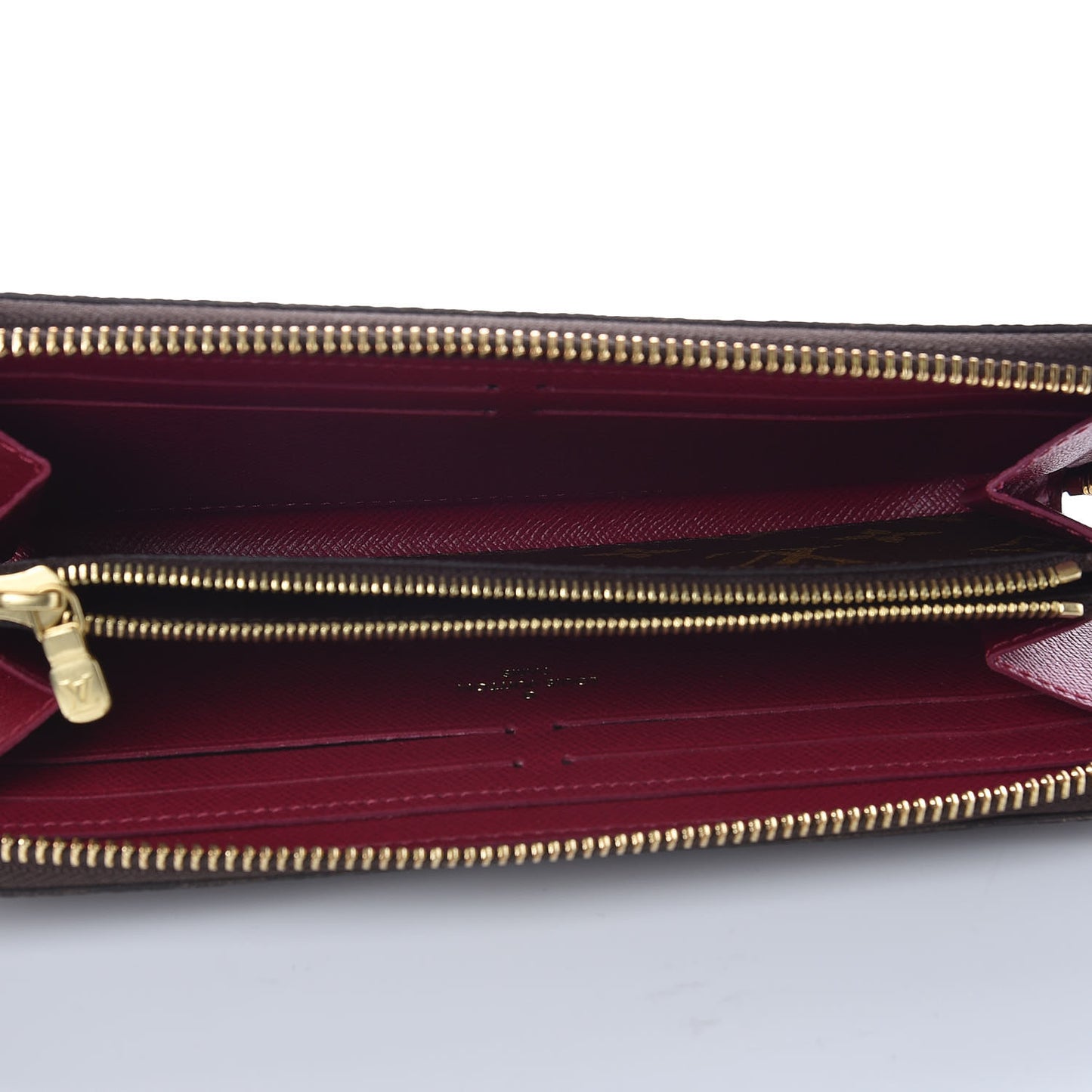Monogram Clemence Wallet Fuchsia