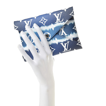 Louis Vuitton Monogram Escale Medium Kirigami Pochette Insert Blue 2 of 7
