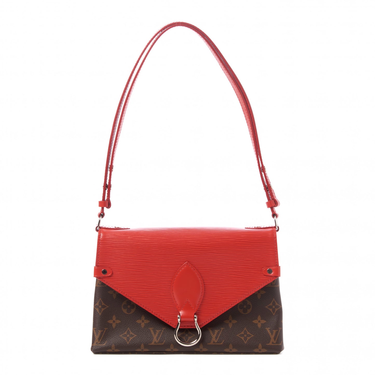 Monogram Epi Saint Michel Coquelicot