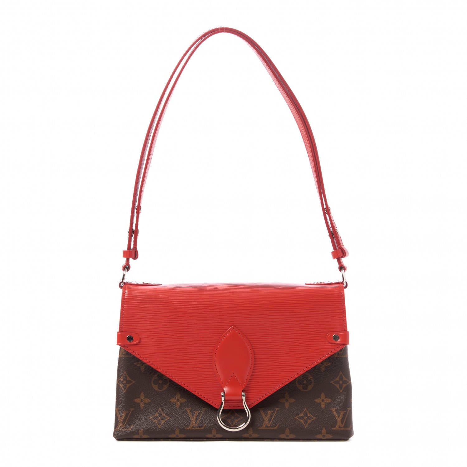 Louis Vuitton Monogram Epi Saint Michel Coquelicot 1 of 8