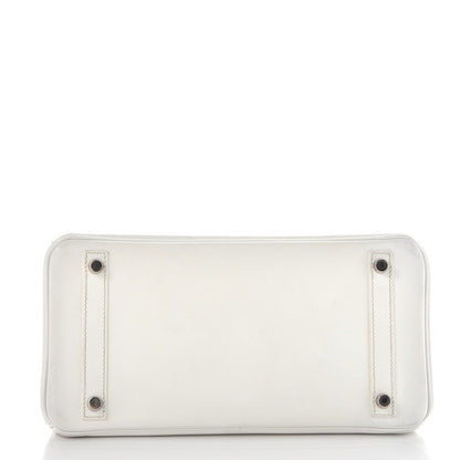 Hermes Epsom Birkin 30 White 6 of 36
