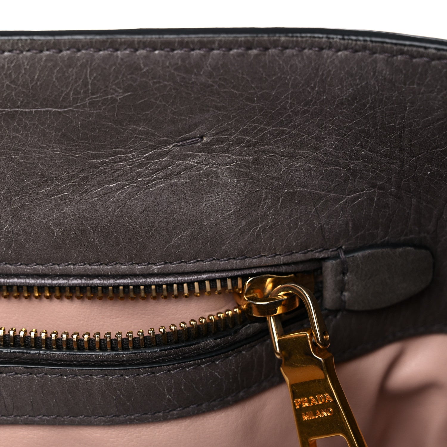 Prada Glace Calf Front Pocket Tote Astrale 19 of 33