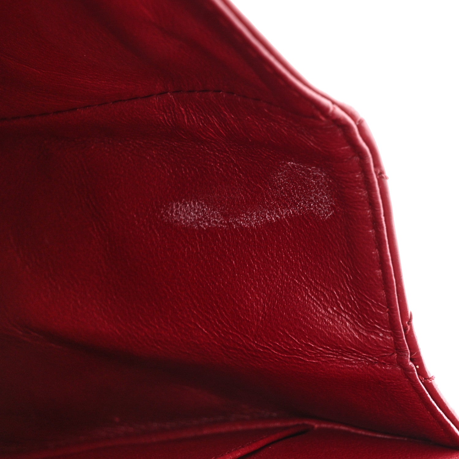 Chanel Distressed Patent Quilted 2.55 Reissue 227 Flap Red 12 of 12