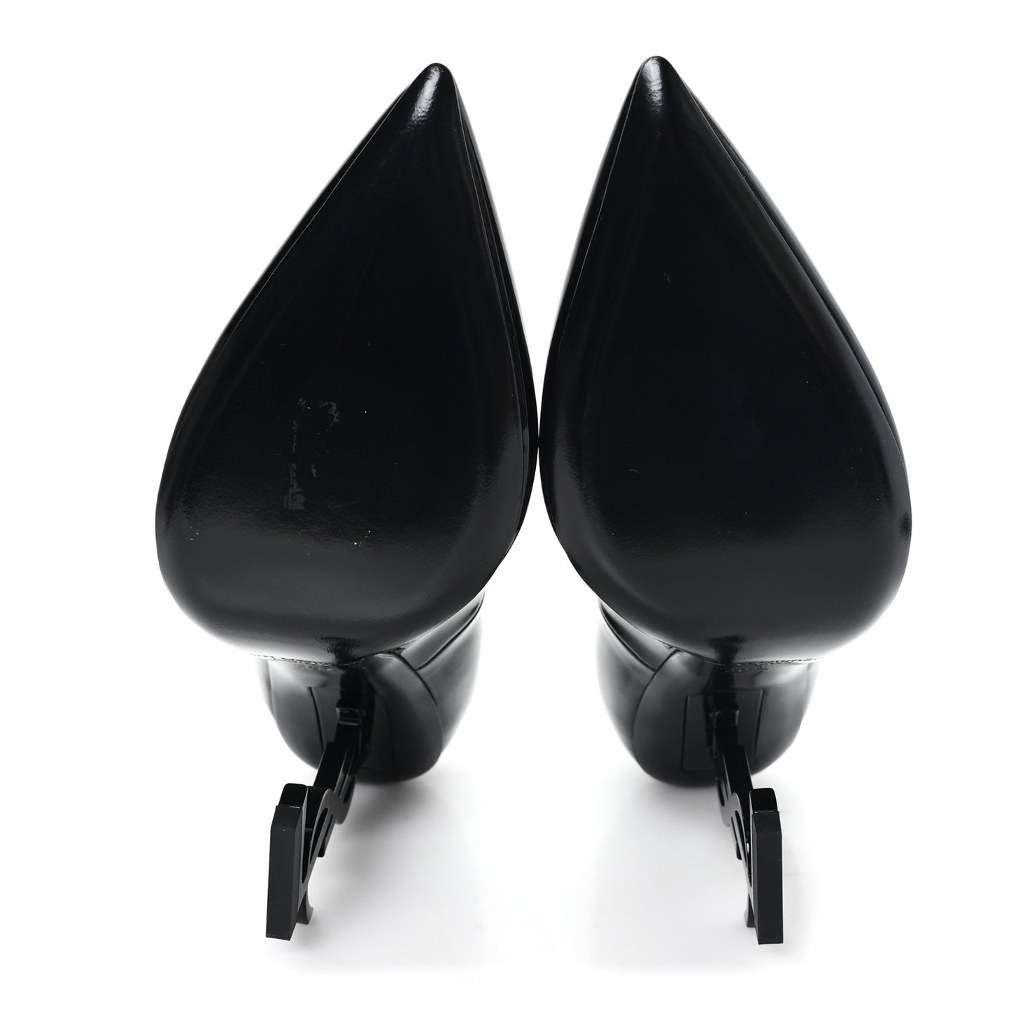 Patent Calfskin Opyum 110 Pumps 36.5 Black
