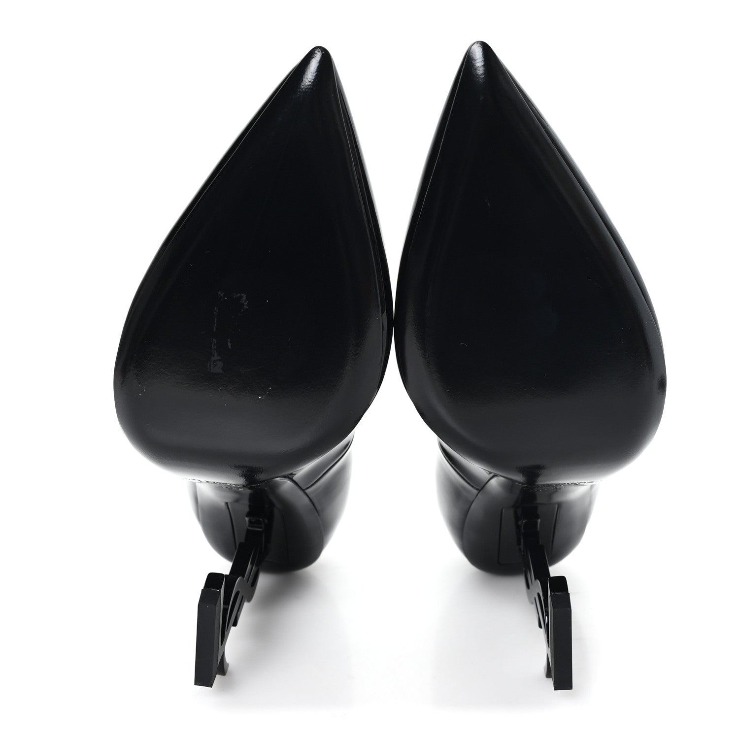 Saint Laurent Patent Calfskin Opyum 110 Pumps 36.5 Black 6 of 10