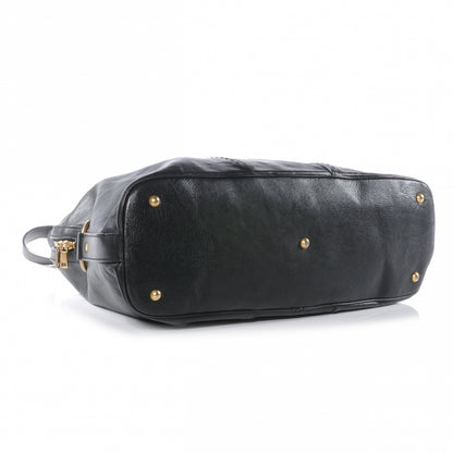 Saint Laurent Leather Oversized Muse Black 4 of 7