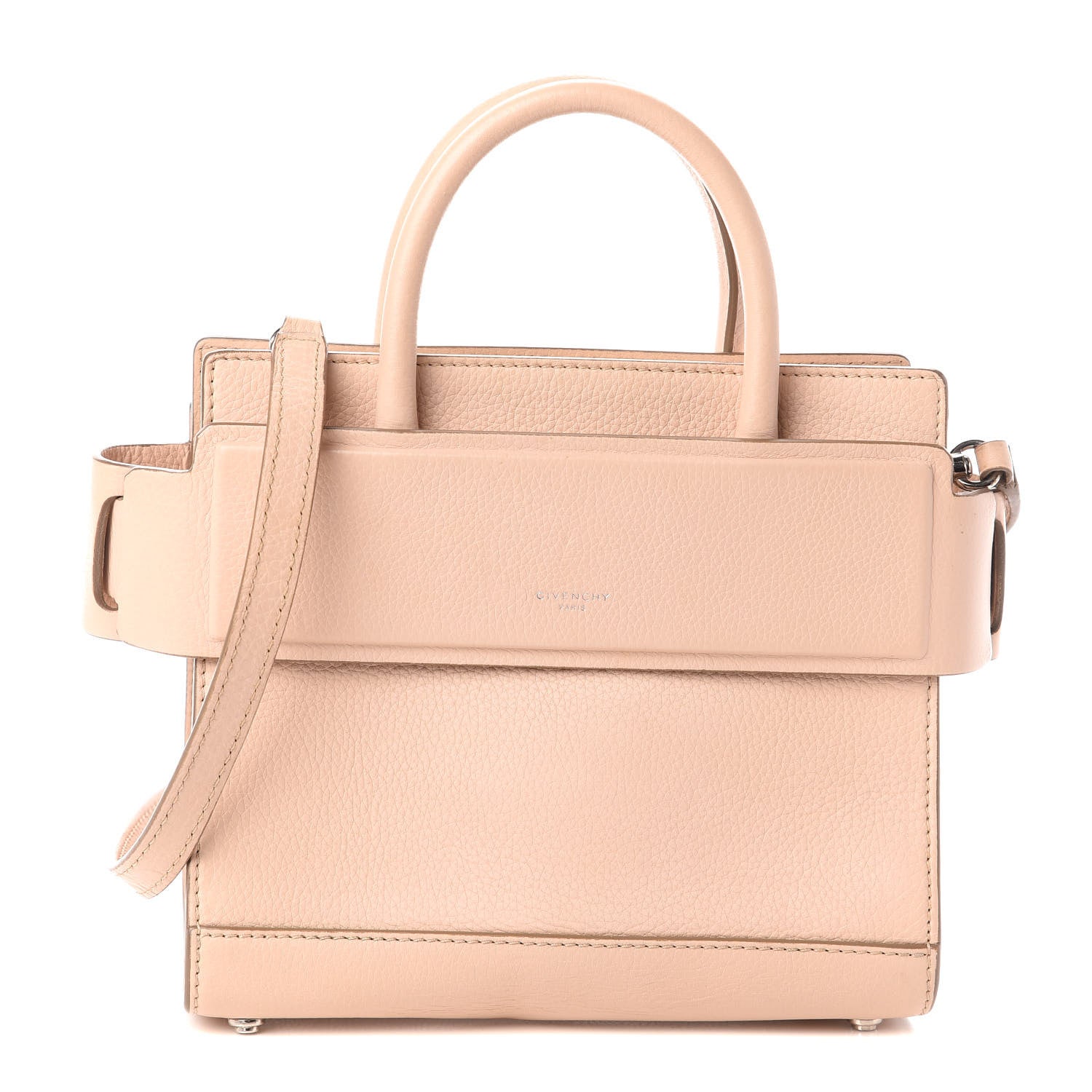 Givenchy Smooth Calfskin Mini Horizon Satchel 1 of 9