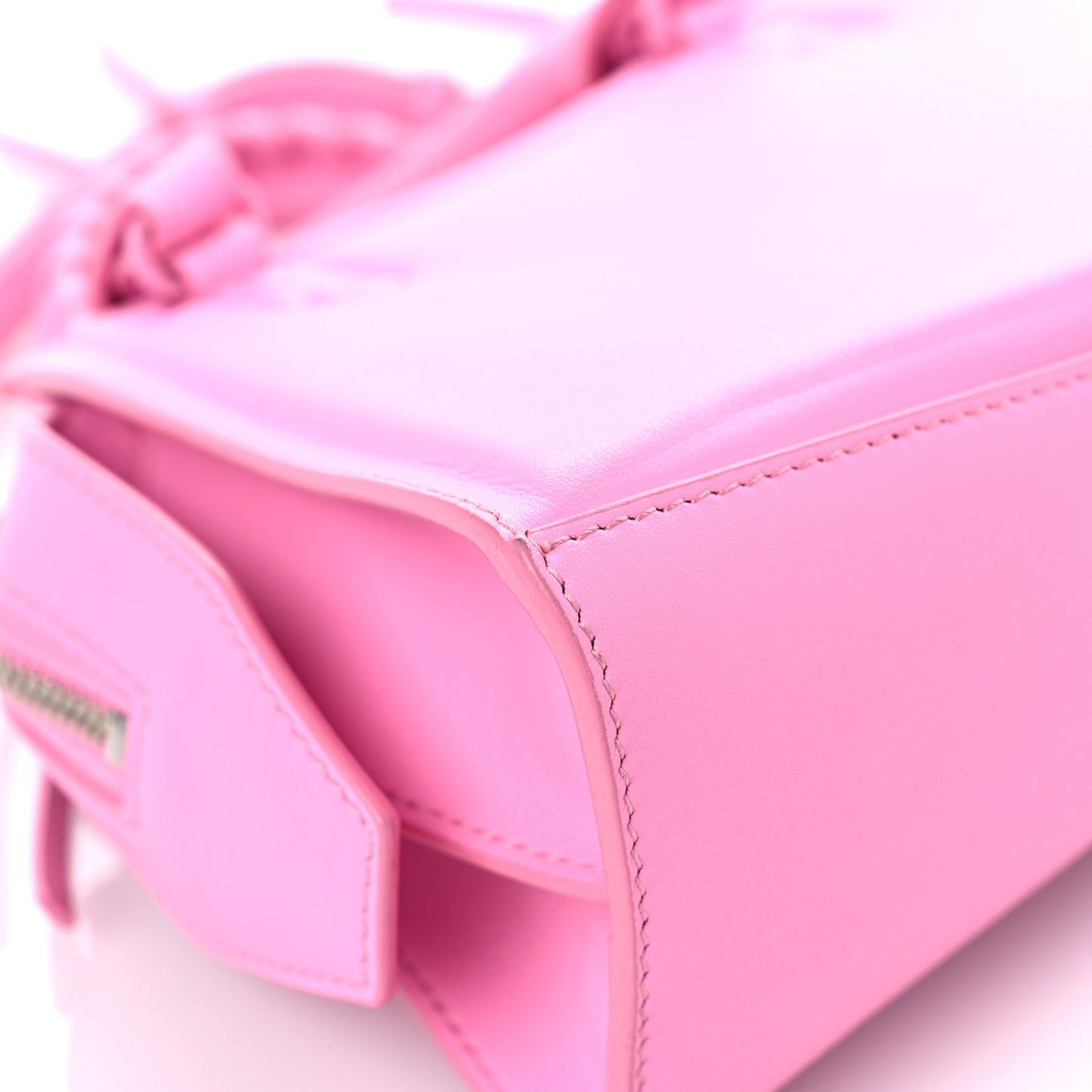 Cake Calfskin Tonal Hardware Mini Neo Classic City Rose